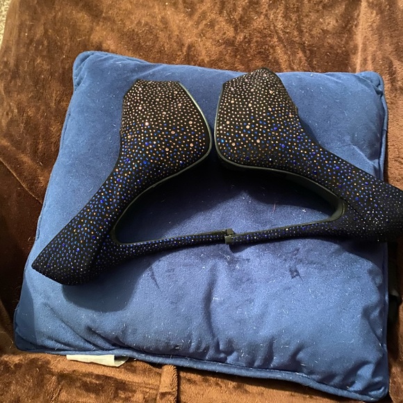 Rhinestone Stiletto Heels - Picture 2 of 5